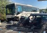 V okrese Hlohovec sa zrazil autobus s autom
