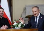 Donald Tusk po navrate z Bruselu prijal Zelenskeho v Varsave