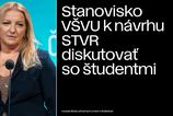 sefke STVR Martine Flasikovej vysoka skola oznamila ze priestor zastupcom telerozhlasu neposkytne
