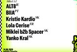 HOR Berlin mieri na Grape festival Kompletny lineup Jagermeister stage je vonku