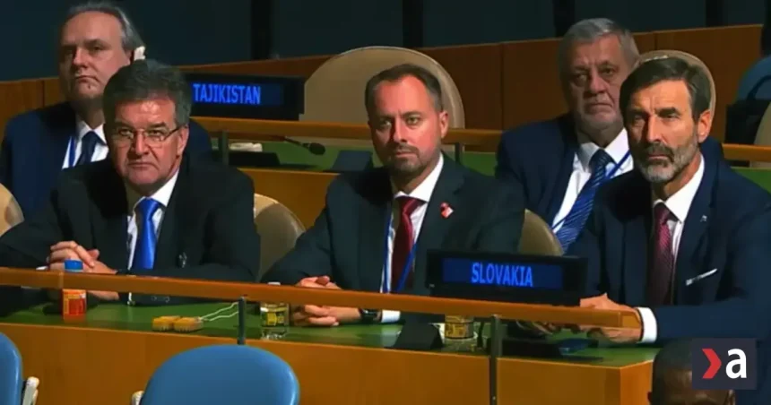 Lajčák v Pellegriniho delegácii na pôde OSN po vypuknutí kauzy Epstein