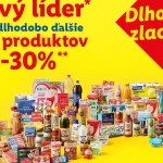 Lidl dlhodobo zlacňuje stovky ďalších produktov ako cenový líder