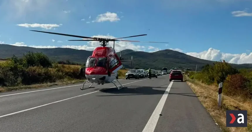 Pri Sečovciach sa zrazilo auto s maloletým dieťaťom, zasahoval aj vrtuľník