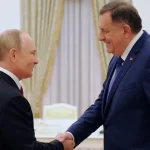 Putin vyjadril podporu Dodikovi a jeho spojencom pred voľbami v Bosne a Hercegovine