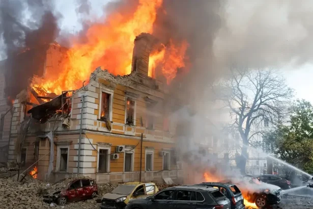 Ruské bomby zasiahli školu v Sumách počas vyučovania. Deti prežili vďaka úteku do krytu