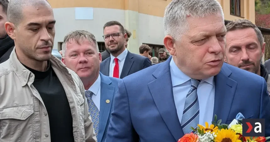 Stretnutie s Robertom Ficom v Gelnici: Guláš, Drišľak a odkazy na Ukrajinu