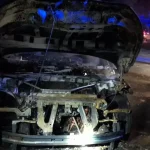V Kysuckom Novom Meste horelo auto, škoda 65-tisíc eur