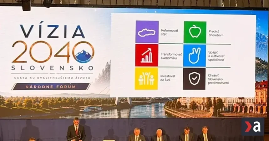 2040: Takmer 400 expertov ukázalo 6 krokov, ktoré zmenia Slovensko