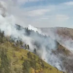 Hasiči lokalizovali požiar na vrchu Dubie pri Krompachoch