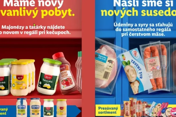 Lidl mení umiestnenie niektorých produktov v predajniach