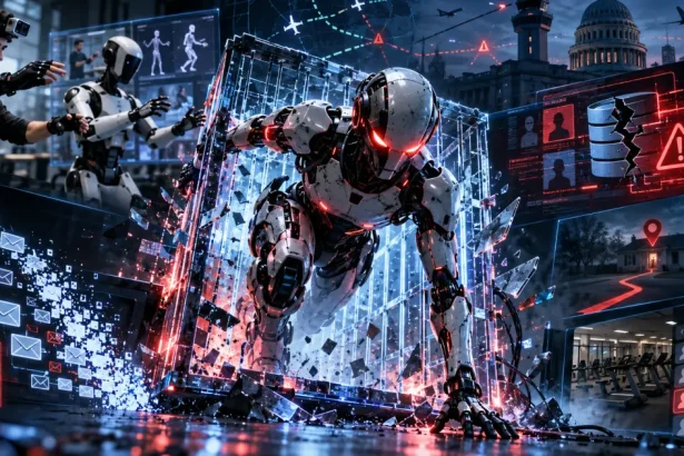 Ľudia nosia kamery na čele, aby učili roboty žehliť a AI, ktorá uteká z klietky