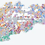 Mapa výsledkov komunálnych volieb 2026 na Slovensku
