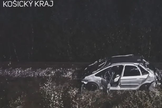 Nehoda pri Helcmanovciach: zomrelo dieťa, traja ľudia sú v nemocnici