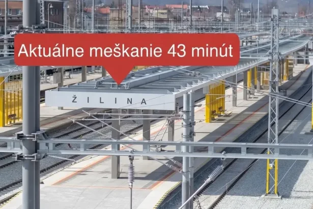 Požiar v Žiline vyradil zariadenia, vlaky meškajú