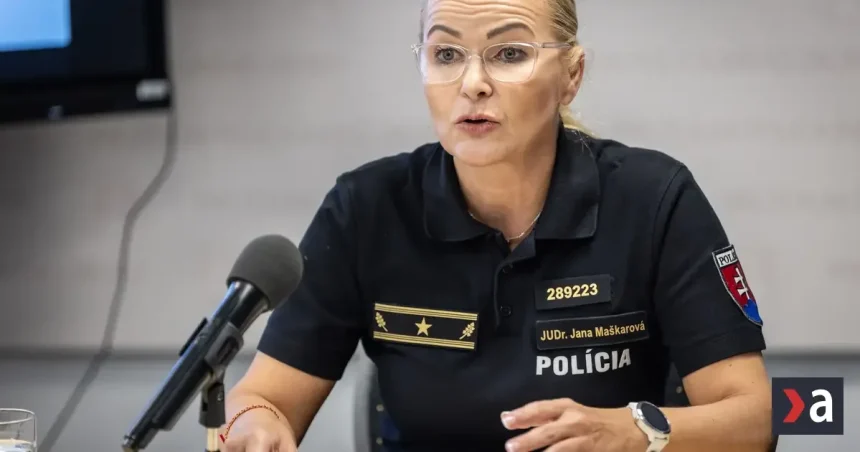 Prezidentka polície Maškarová sa vyjadrila k zásahu policajtov v Staškove