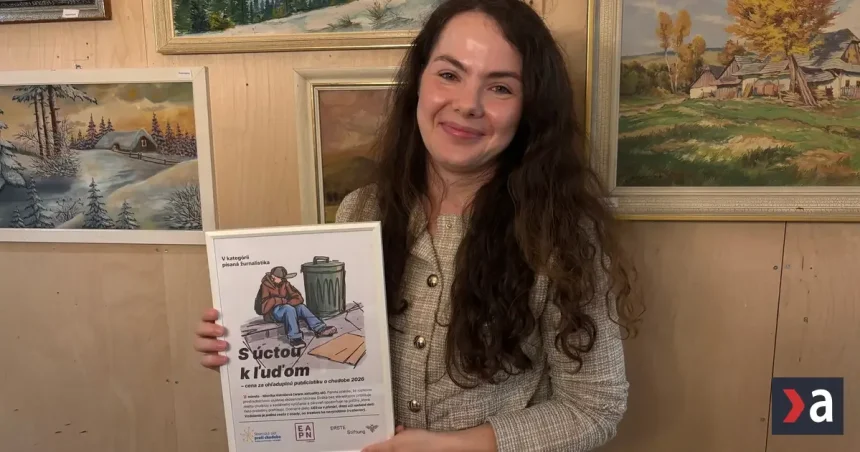 Redaktorka Monika Vatrálová získala novinársku cenu. Prečítajte si víťazný článok