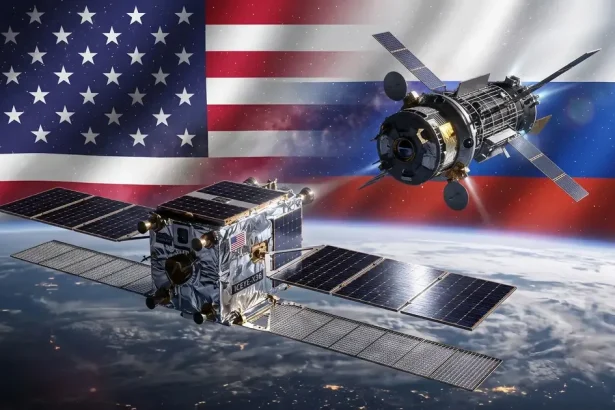 Ruský vojenský satelit sa záhadne približuje k americkému satelitu