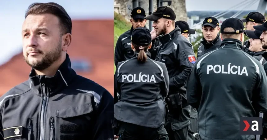 Šutaj Eštok mení farbu policajných uniformiem na čiernu