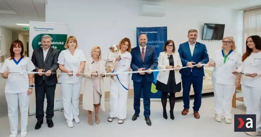V galantskej nemocnici otvorili psychiatrickú liečebňu, pomáha aj pes Žemlička