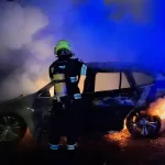 V Žilinskej Lehote horel v noci automobil, hasiči potvrdili, že ho podpálila neznáma osoba